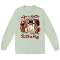 Matcha Christmas life is better with a pug Long Sleeve Tee - JahusDesignShop
