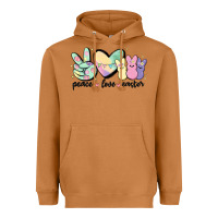 Meerkat peace love peeps Heavyweight Hoodie - MaliasSmallBusiness