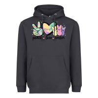 Smoke peace love peeps Heavyweight Hoodie - MaliasSmallBusiness