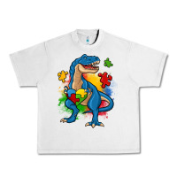 Lunar Rock autism trex Urban Heavy Tee - Zillion Design Studio
