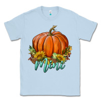 Dusty Blue pumpkin mini Classic Tee - BundleAndBundleShop