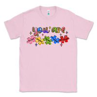 Bubblegum Pink you are loved autism Classic Tee - JahusDesignShop