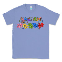 Colony Blue you are loved autism Classic Tee - JahusDesignShop