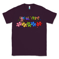 Plum you are loved autism Classic Tee - JahusDesignShop