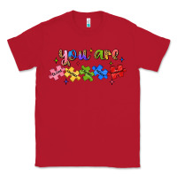 Red you are loved autism Classic Tee - JahusDesignShop