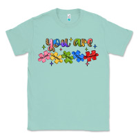 Seafoam you are loved autism Classic Tee - JahusDesignShop