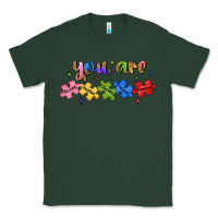 Sports Green you are loved autism Classic Tee - JahusDesignShop
