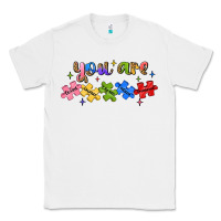 White you are loved autism Classic Tee - JahusDesignShop