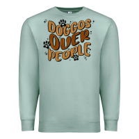 Seafoam doggos over people Premium Sweatshirt - MaliasSmallBusiness
