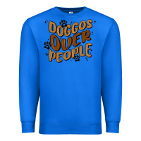 True Royal doggos over people Premium Sweatshirt - MaliasSmallBusiness