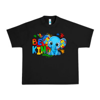 Black be kind autism elephant Urban Heavy Tee - Zillion Design Studio
