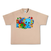 Burro be kind autism elephant Urban Heavy Tee - Zillion Design Studio