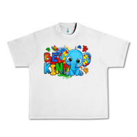 Be Kind Autism Elephant Urban Heavy Tee | Teevron