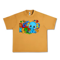 Peanut Butter be kind autism elephant Urban Heavy Tee - Zillion Design Studio