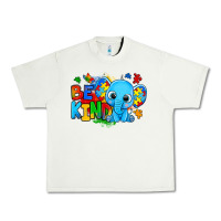 Pistachio be kind autism elephant Urban Heavy Tee - Zillion Design Studio