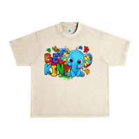 Sandshell be kind autism elephant Urban Heavy Tee - Zillion Design Studio
