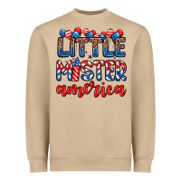 Mushroom little mister America Heavyweight Sweatshirt - Zillion Design Studio