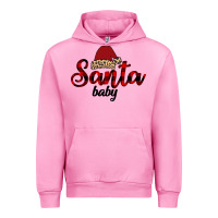 Fuchsia Pink Santa Baby Urban Hoodie - Bettercallsaul