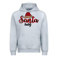 Heather Grey Santa Baby Urban Hoodie - Bettercallsaul