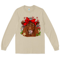 Mushroom christmas red angus Long Sleeve Tee - JahusDesignShop