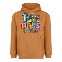 Meerkat 100 days of school cheer Heavyweight Hoodie - MaliasSmallBusiness