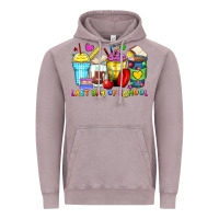Vintage Zinc last day of school coffee cups Vintage Hoodie - Zillion Design Studio