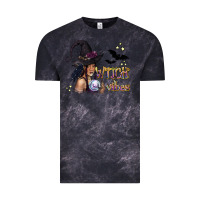 Cloud Black Black Witch Vibes Vintage Tee - texasbilliewilder