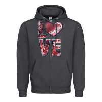 Smoke football love Zipper Hoodie - JahusDesignShop