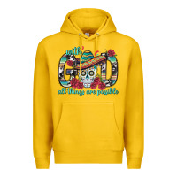 Lemon With God All Things Are Possible With Sombrero Sku Premium Hoodie - BundleAndBundleShop