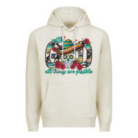 With God All Things Are Possible With Sombrero Sku Premium Hoodie | Teevron