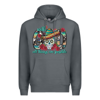 Rock With God All Things Are Possible With Sombrero Sku Premium Hoodie - BundleAndBundleShop