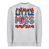 Little Miss America Heavyweight Sweatshirt | Teevron