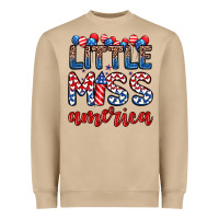 Mushroom little miss America Heavyweight Sweatshirt - Zillion Design Studio
