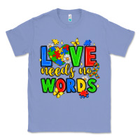 Colony Blue love needs no words Classic Tee - JahusDesignShop