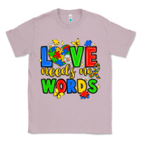 Lilac love needs no words Classic Tee - JahusDesignShop