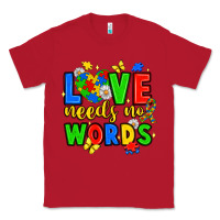 Red love needs no words Classic Tee - JahusDesignShop