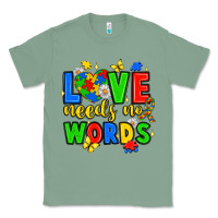 Sage love needs no words Classic Tee - JahusDesignShop