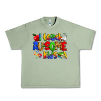 Oil Green i teach ausome kids autism teacher Urban Heavy Tee - Zillion Design Studio