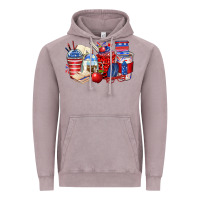 Vintage Zinc 4th of july teacher coffee cups Vintage Hoodie - Zillion Design Studio