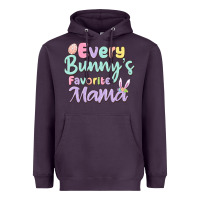 Plum every bunny's favorite mama Heavyweight Hoodie - MaliasSmallBusiness