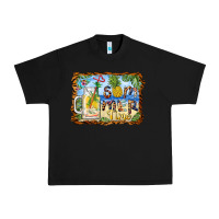 Black summer time pineapple and  beach Urban Heavy Tee - BarkalooDesign