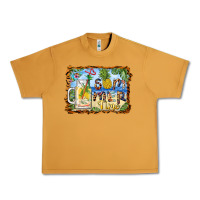 Peanut Butter summer time pineapple and  beach Urban Heavy Tee - BarkalooDesign