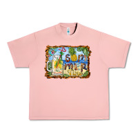 Salmon summer time pineapple and  beach Urban Heavy Tee - BarkalooDesign
