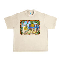 Sandshell summer time pineapple and  beach Urban Heavy Tee - BarkalooDesign
