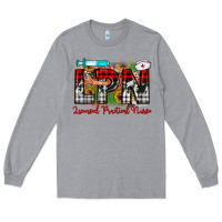 Heather Grey christmas lpn licensed practical nurse Long Sleeve Tee - JahusDesignShop