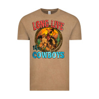 Vintage Coffee long live the cowboys Vintage Tee - Zillion Design Studio