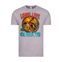 Vintage Zinc long live the cowboys Vintage Tee - Zillion Design Studio