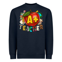A Plus Teacher Heavyweight Sweatshirt | Teevron