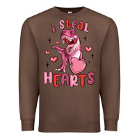 Chestnut i steal hearts Premium Sweatshirt - MaliasSmallBusiness