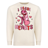 Sandshell i steal hearts Premium Sweatshirt - MaliasSmallBusiness